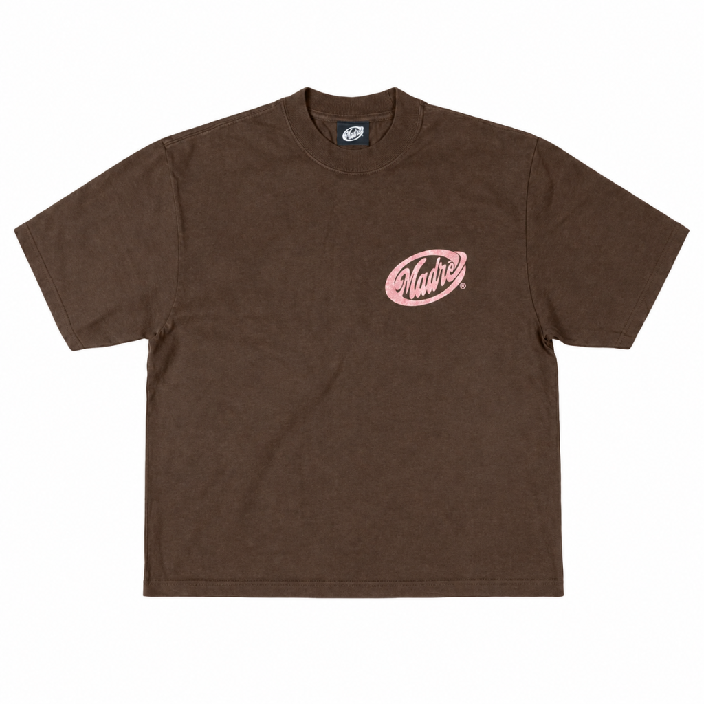 BOXY T-SHIRT – VELVET ROSE
