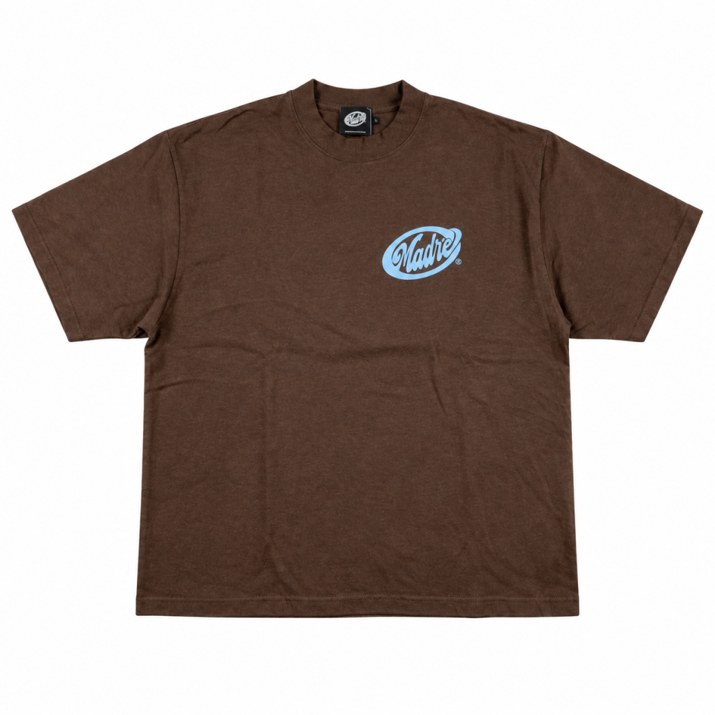 BOXY T-SHIRT – Mocha Blue