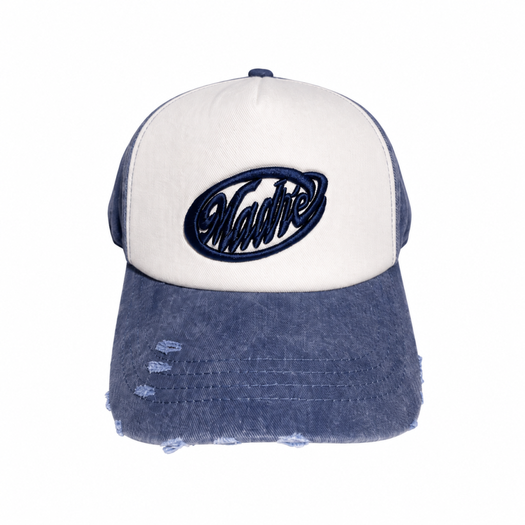 MADRÉ BLUE DISTRESS CAP