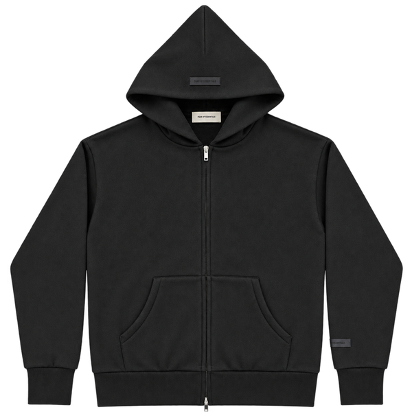 Hoodie Zip Up Gun Metal