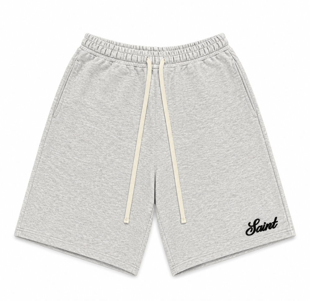 Saint Shorts signature- Heather grey