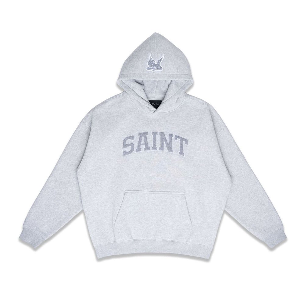 Hoodie-Saint Logo Gray/Gry