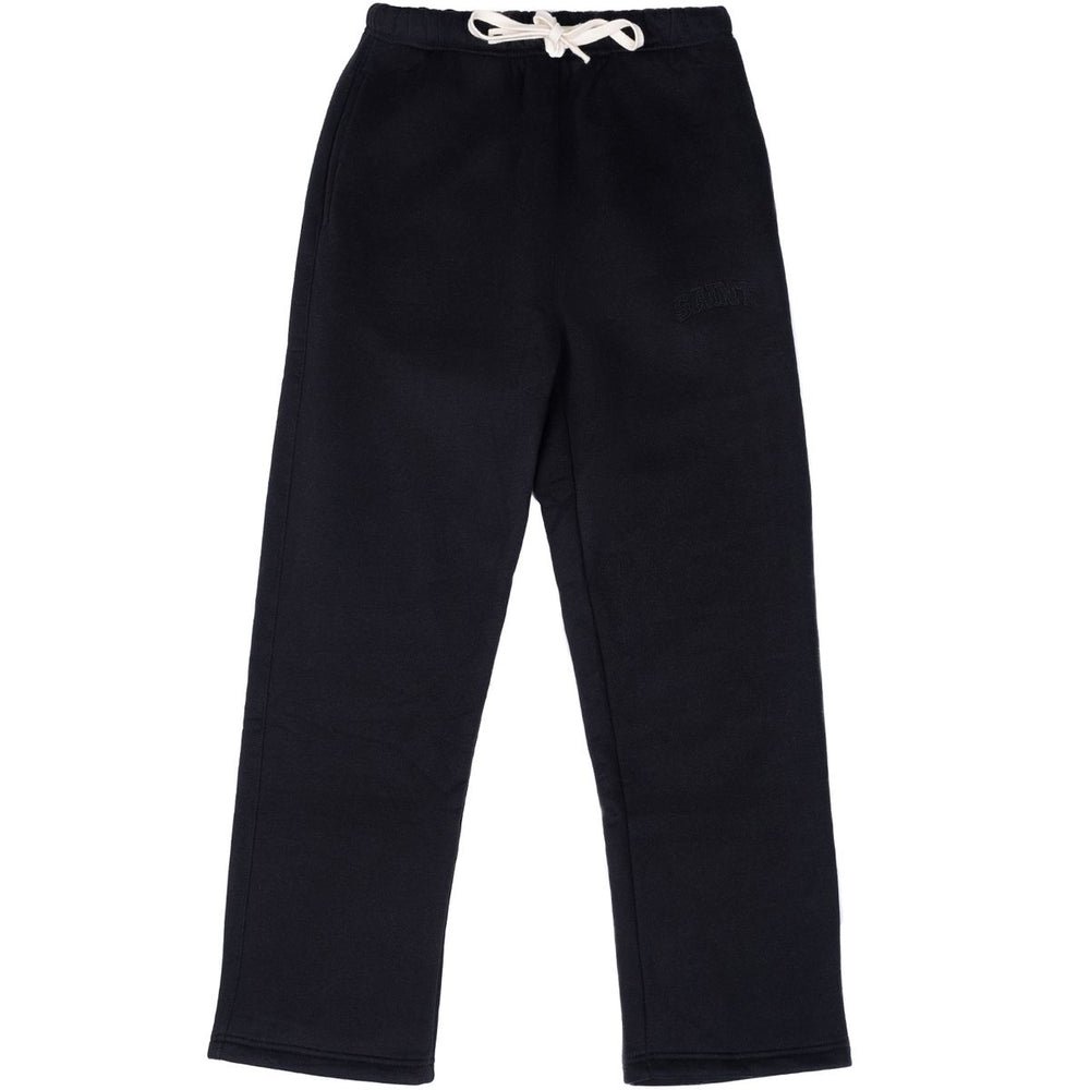 Relaxed Sweatpants Saint Letter Logo Black/BLK